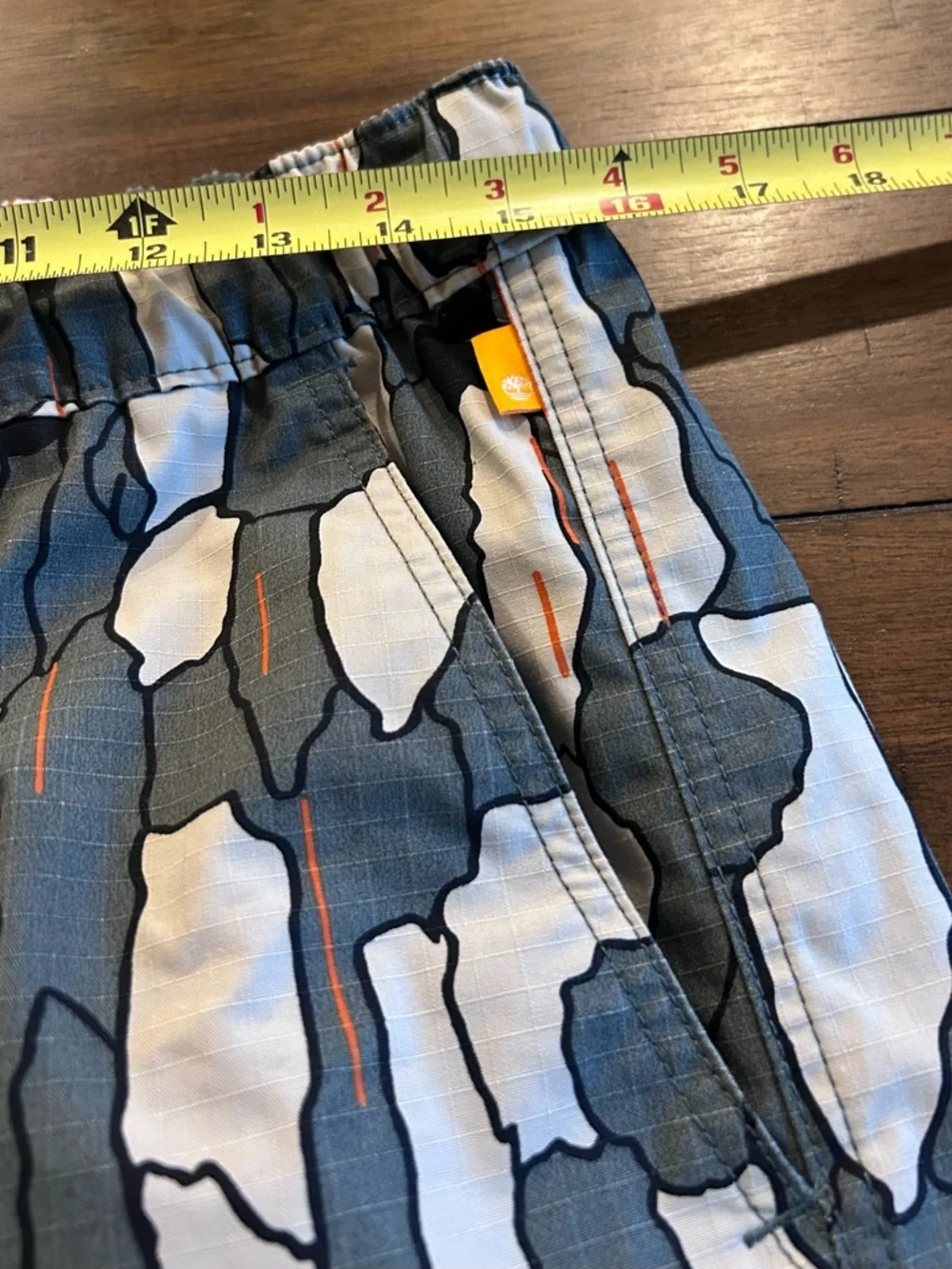 Timberland Eco Water-Resistant Camp Ripstop Jogger Pants Size Medium Camo